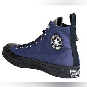 VINTAGE CONVERSE CHUCK TAYLOR BLACK/BLUE MENS 9.5 & WOMENS 11.5 107883F REVERSIB